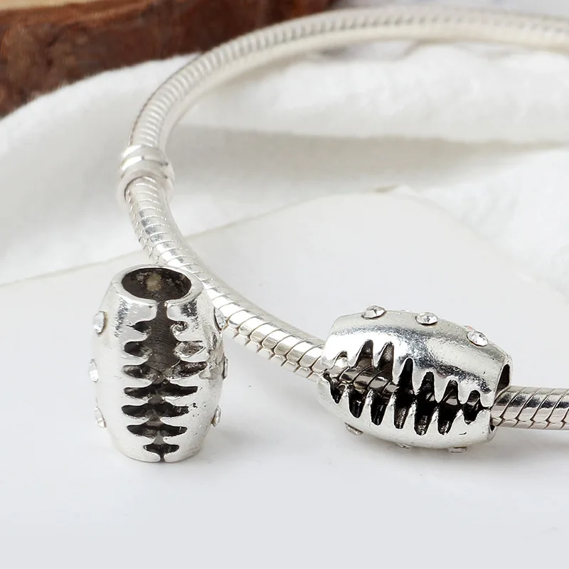 Новые оригинальные бусины сверкающие кофейные зерна оболочки Шарм Fit Pandora