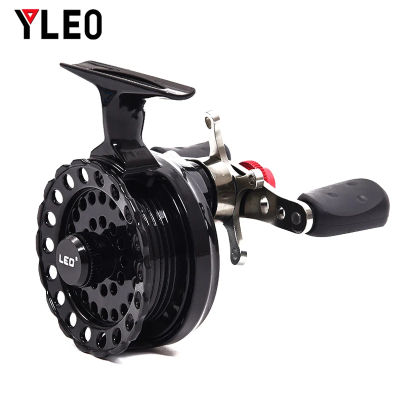 

YLEO Fishing Fly Reel DWS60 4 + 1BB 2.6:1 65MM Fly Fishing Reel Wheel with High Foot Fishing Reels Fishing Reel Wheels