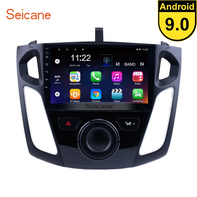 Best Seicane Android 9.0 Car Multimedia Player 9 inch 4-Core GPS Navi Radio for Ford Focus 2011 2012 2013- 2015 with Bluetooth WIFI 0 Best Seicane Android 9.0 Car Multimedia Player 9 inch 4-Core GPS Navi Radio for Ford Focus 2011 2012 2013- 2015 with Bluetooth WIFI 0
