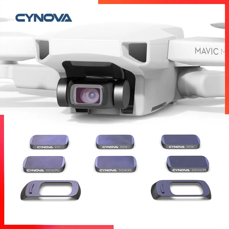 

Фильтр для объектива CYNOVA для DJI Mavic Mini SE/Mini 2 UV ND4 ND8 ND16 ND32 CPL ND/PL