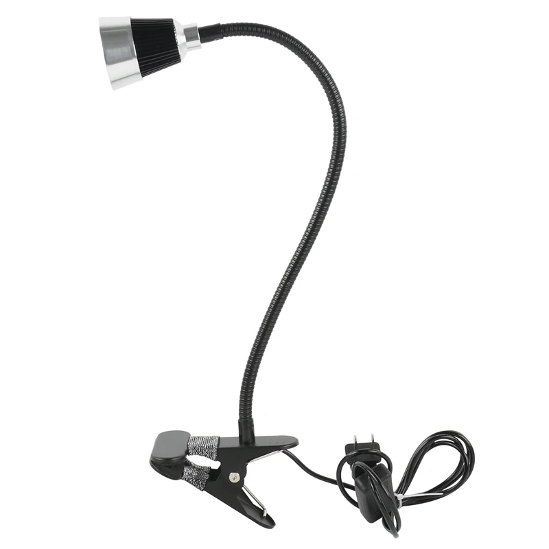 Adjustable Multifunction Desktop Clamp Type Illuminating Lamp Spotlight