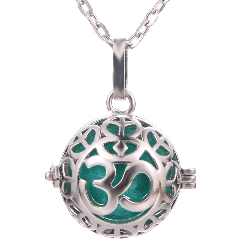 Мехико Chime Музыка Ангел шар Циркон винтажное ожерелье с медальоном беременность