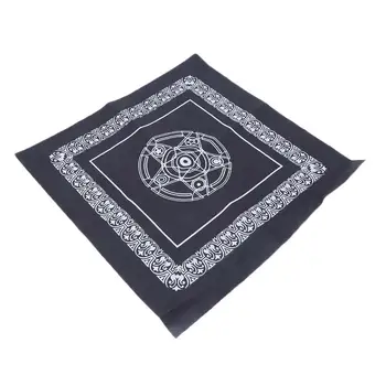 

49*49cm Pentacle Tarot Game Tablecloth Non-woven Material Board Game Textiles