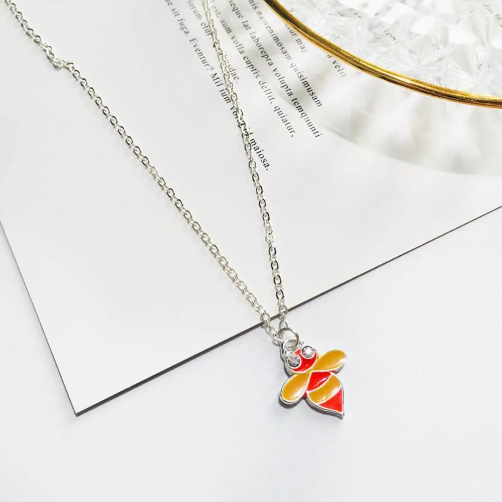 colorful bee fashion animal jewelry sets for women girl charm