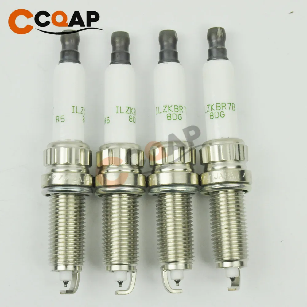 4x ILZKBR7B8DG 95770 Иридиевые свечи зажигания для BMW CLS63 AMG Peugeot RCZ C3 XR C4 C5 Cooper Paceman|Свечи и