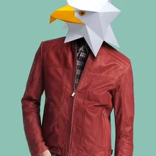 3D Бумажная Маска Whitehawk Белый Орел костюм Косплей DIY Бумага Ремесло Маска модели Рождество Хэллоуин выпускной вечер вечерние подарки