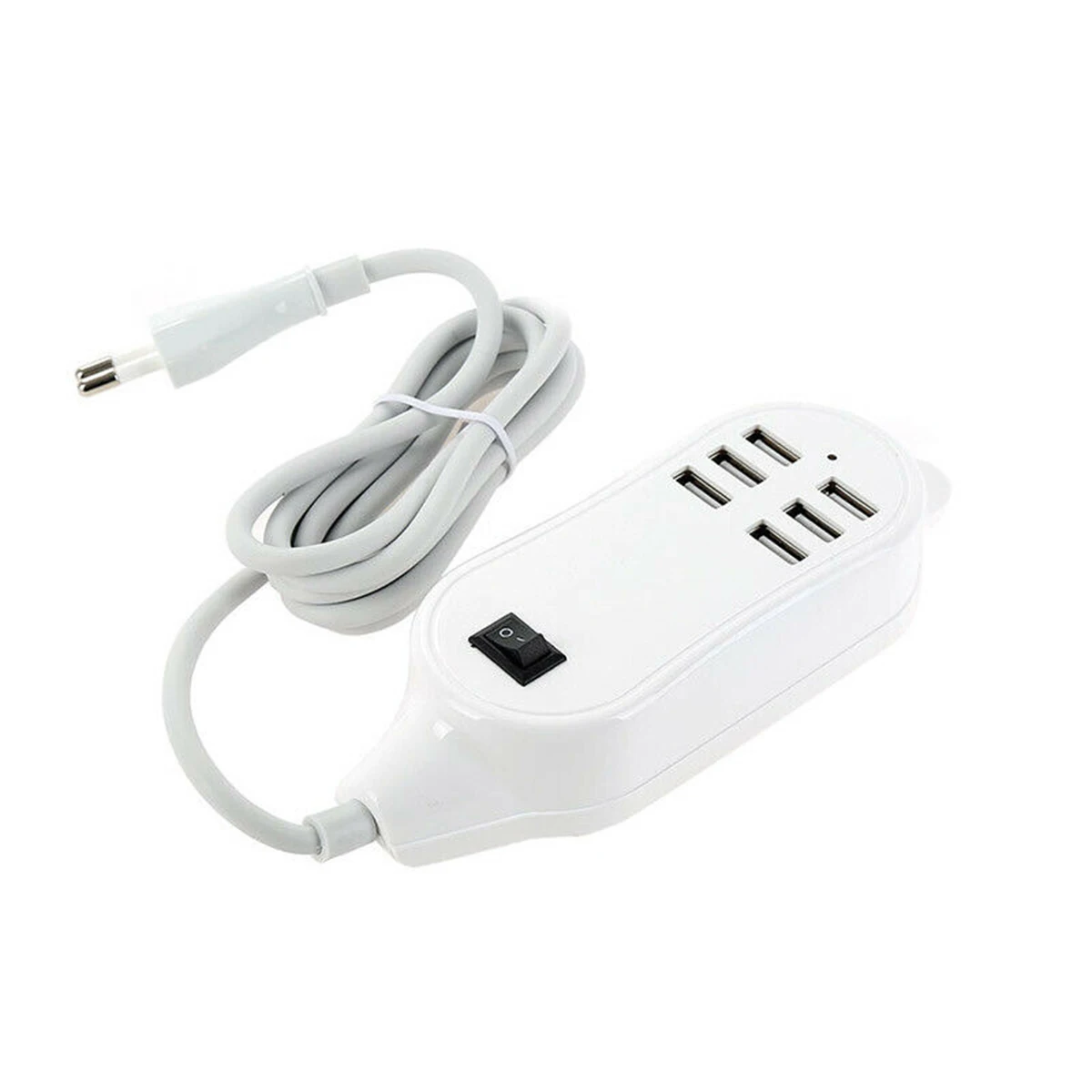 SOONHUA станция для зарядки с USB AC Настольный Сетевой адаптер питания 6 USB Порты и разъёмы Зарядное устройство s розетка 100-240v 50/60Hz штепсельная вилка британского стандарта/штепсельная вилка европейского стандарта/штепсельная вилка стандарта США