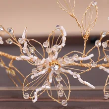 Европейский и американский крест-граница ручной работы цветок невесты волос лента головной убор свадебное платье аксессуары невесты weddd