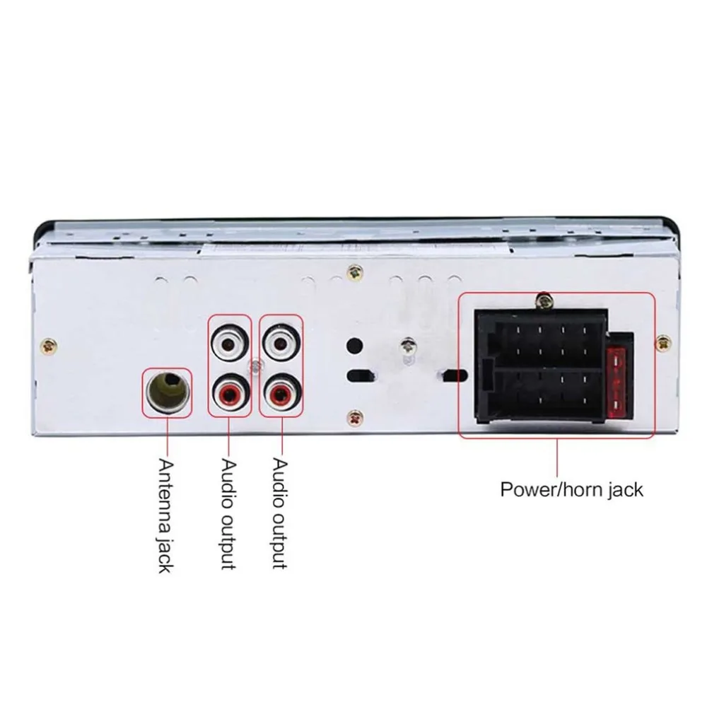 ЖК-дисплей автомобильный радиоприемник беспроводной громкой связи Usb/Wma mp3-плеер пульт дистанционного управления 1Din автомобильный радиоприемник автомобильные аксессуары
