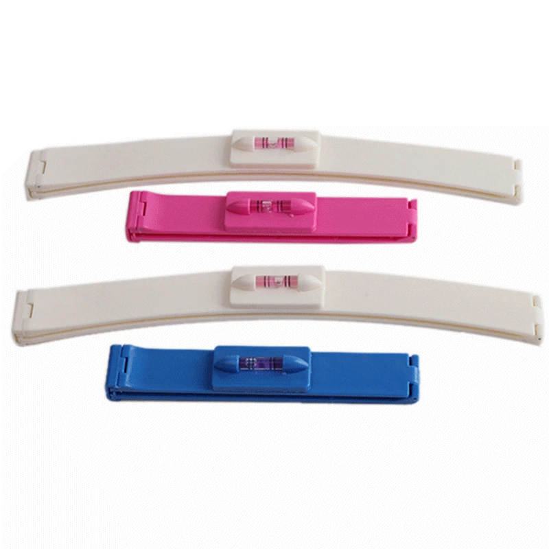 Recortador de pelo para mujer, herramienta de corte de flecos, guía de peine, regla de nivel de flequillo, accesorios para el cabello