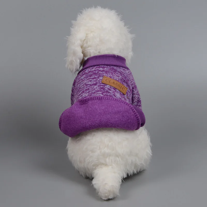 Двусторонний поставщик теплая кофта с капюшоном для домашнего животного товары для домашних животных производители одежды для собак осень-зима новые стильные свитеры для домашних животных