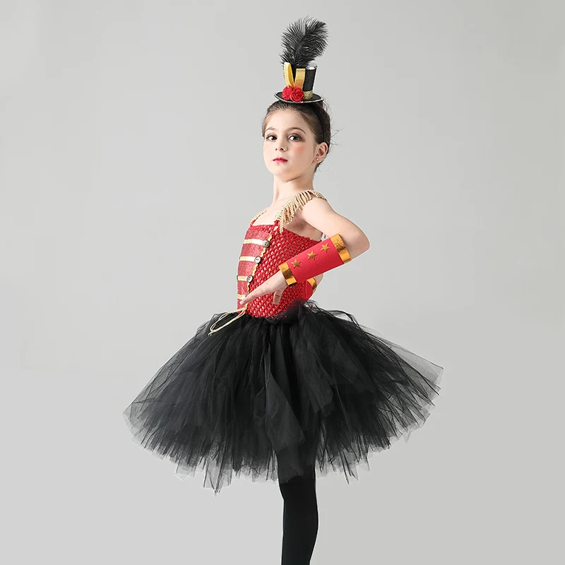 Nutcracker inspired Girls Tutu Costume Sparkly Kids Toy Soldier Tutu Dress for Girl Birthday Party Halloween Christmas Clothing (5)