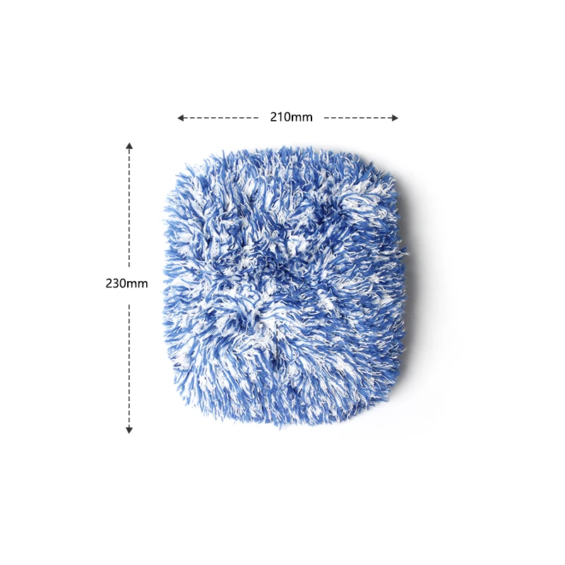 자동 착색 부드러운 흡수성 세차 스폰지, 마이크로 화이버 세차 스폰지, 양면 컬러 벨벳 세차 스폰지
