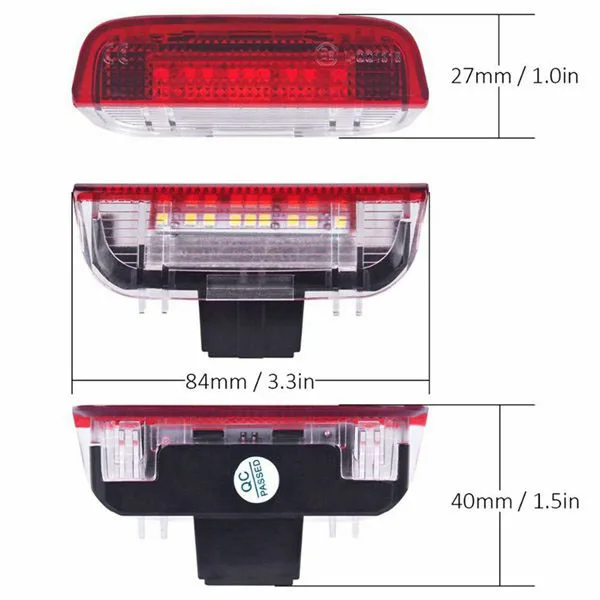 LED Car Lights Car Door Projector Lamps 4Pcs Car LED Door Warning Light Welcome Projector for Golf 6 7 Jetta MK5 MK6 Passat B6 B7 CC TIGUAN Scirocco