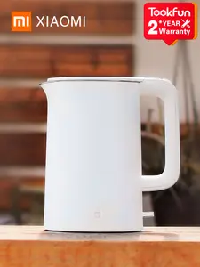 2022 Новый XIAOMI MIJIA Электрический чайник с быстрым кипящим нержавеющим чайником Samovar кухонный чайник для воды Mi home 1.5L изоляция