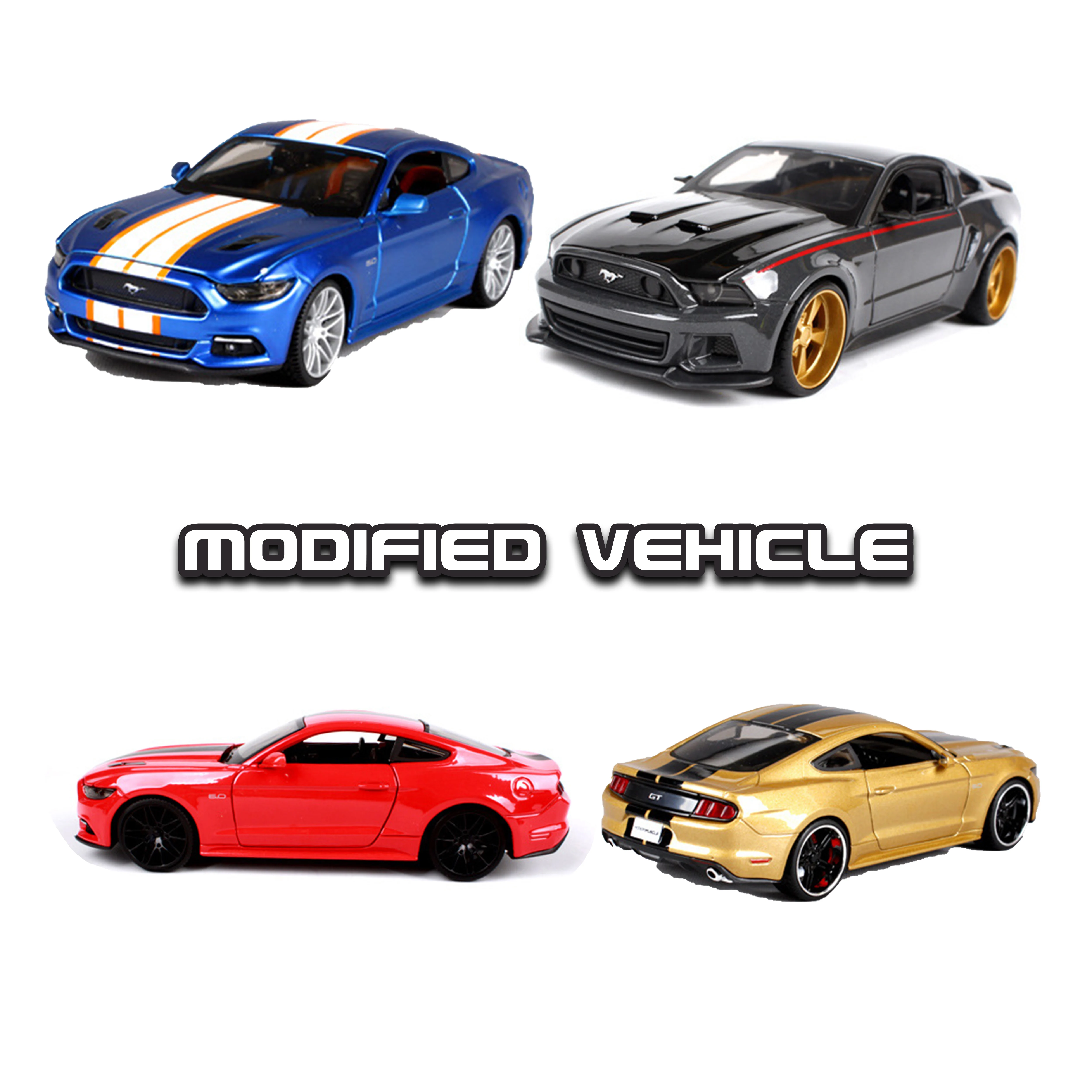 1:24 модифицированный автомобиль hellaflush пневматическая подвеска mustang Игрушечная машина из сплава детские игрушки модель автомобиля машина новая детская