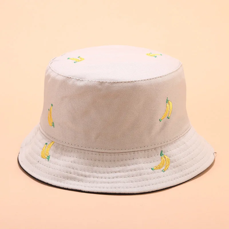 Панама мужская шляпа-Панама женская летняя Панама с банановым принтом желтая шляпа Боб шляпа хип-хоп Gorros Рыбацкая шляпа# YL5
