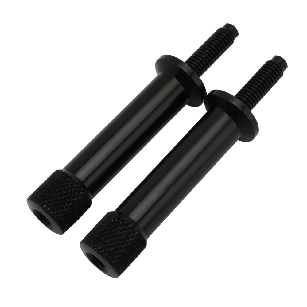 Tool Free Seat Bolts Long For Triumph Thruxton Bonneville Scrambler T100 2pcs motorcycle accessories