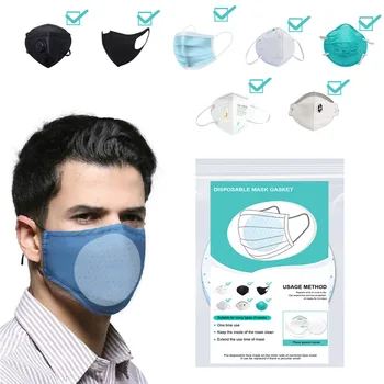 

2/10PCS Disposable Mask Pad Isolation Filter Pad Anti-fog Haze Dust-proof Breathable Combined Mask Replacement Pad Cotton Pad