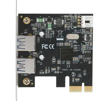 

USB3.0 Expansion Card 2-Port 5Gbps Speed PCIE Board Computer High-Speed Conversion Adapter Hot