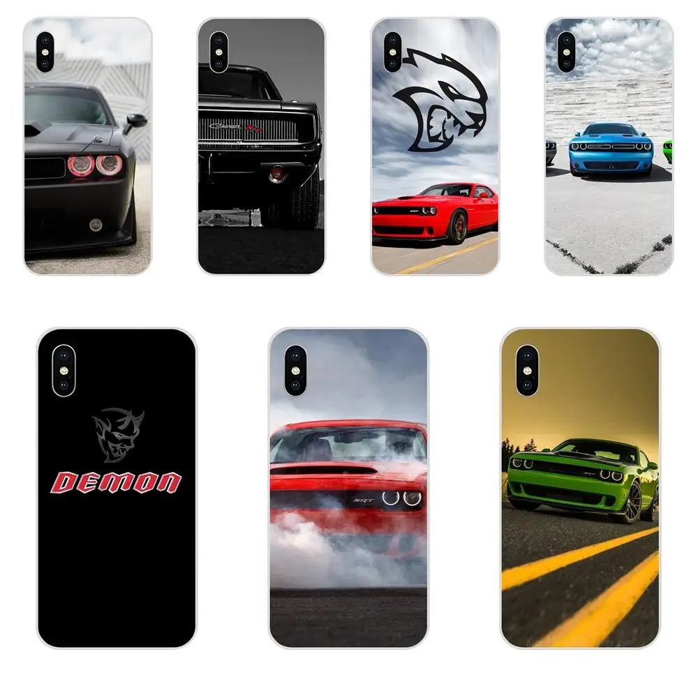 

Dodge Demon Dhallenger Logo For Xiaomi Redmi Note 2 3 3S 4 4A 4X 5 5A 6 6A Pro Plus Soft TPU Phone Covers Case