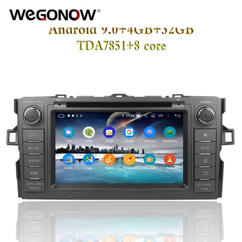 

DSP IPS Android 9.0 For Toyota Auris 2010-2014 4GB RAM Car DVD Player Wifi 4G RDS RADIO GPS Glonass Map DVR Camera TV Bluetooth