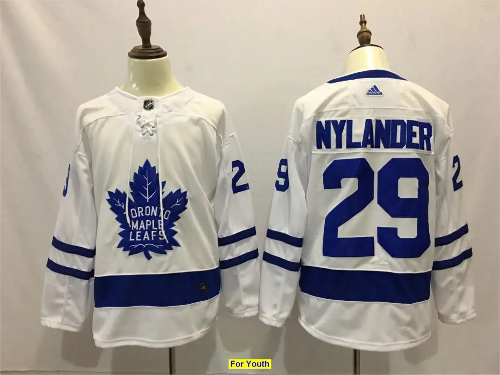 Детские Молодежные Трикотажные изделия Toronto Auston Matthews John Tavares Mitchell Marner - Цвет: Фиолетовый