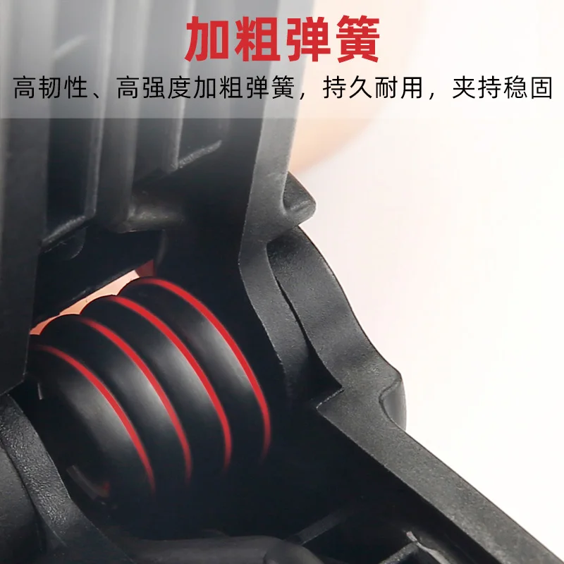 Upgrade 90 Degree Flexible Tips Woodworking Spring Clamp A-shape Plastic Wood Clips  Electrician Wood Model Making Fastener_0002