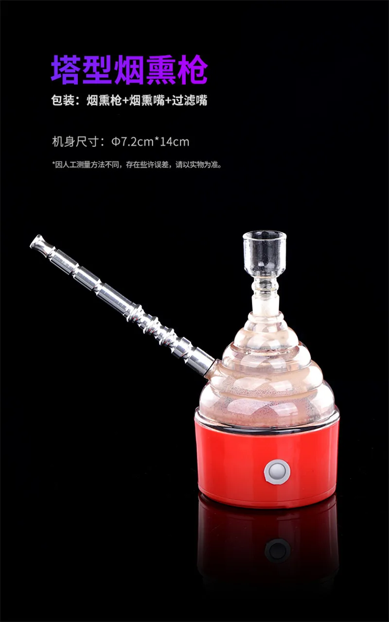 Description Picture 4 of itemAixiangru Cocktail Smoker Kitchen Accessories Molecular Bubble Water Smoking Gun Meat Drink Food Sawdust Infuser Set Bar Tools