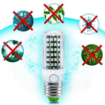 

UVC LED Bulb E14 E27 UV LED Lamp Desinfection Light LED Corn Bulb 110V 220V Ultraviolet Light Bactericidal Sterilization Lamp