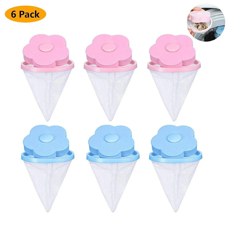 

Home Floating Lint Hair Catcher Mesh Pouch Washing Machine Laundry Filter Bag bathroom floating pet fur catcher