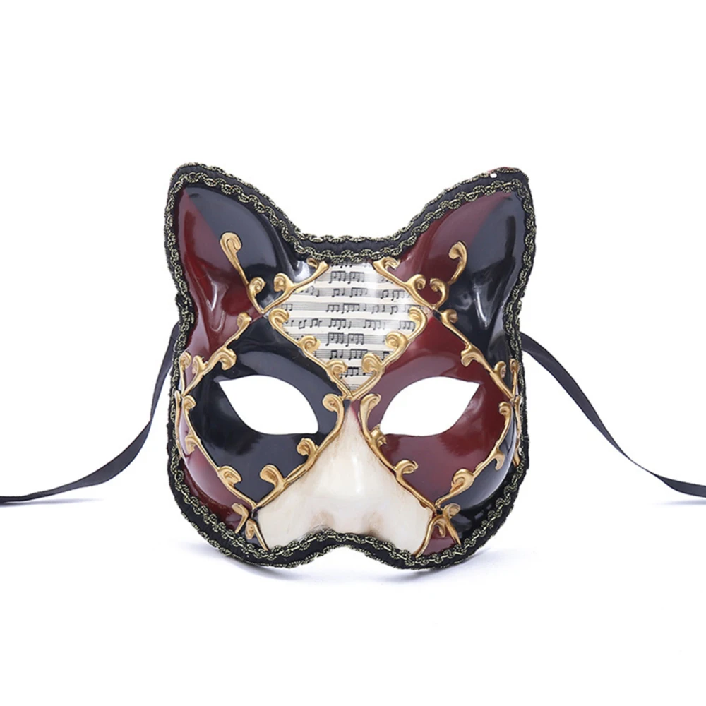 

Lovely Cat Kids Party Masks Masquerade Mask Halloween Christmas Venetian Costumes Cosplay Carnival Anonymous Masks for Women Men