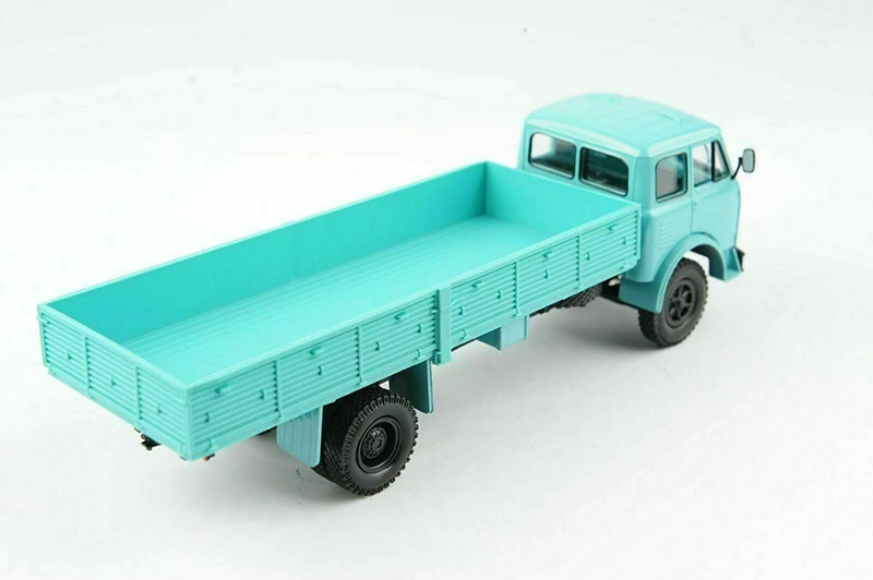 Детские модели игрушки для мальчиков 1/43 Литой Сплав Россия MA3-500 модель грузового автомобиля синий грузовик зеленая модель