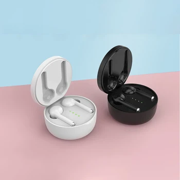 

TW40 TWS Earbuds with Microphones, Noise Reduction, Graphene Driver, Clear Sound, IPX7 Waterproof, for iphone and Samsung