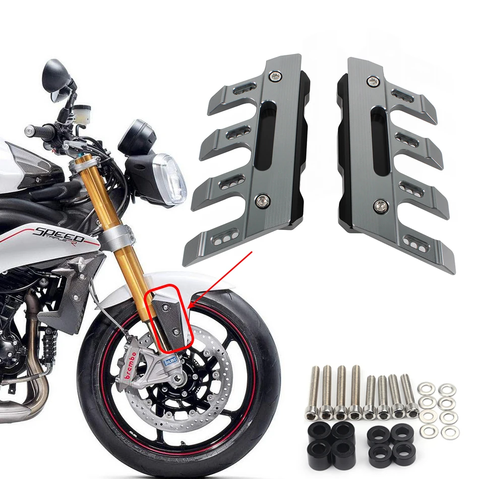 

Брызговик для мотоцикла TRIUMPH SPEED TRIPLE/R/ABS/rs, защита передней вилки, накладка на переднее крыло, ползунок против падения, аксессуары