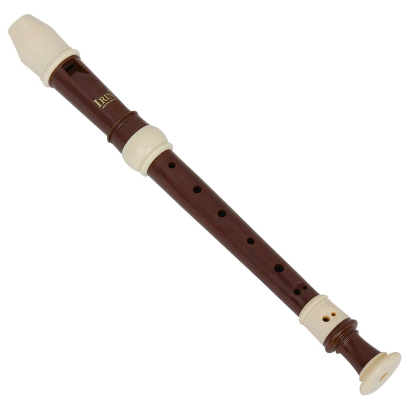 Irin Abs Recorder Soprano Clarinet Long Flute Baroque Recorder Fingering Musical Instrument Accessories Beginner
