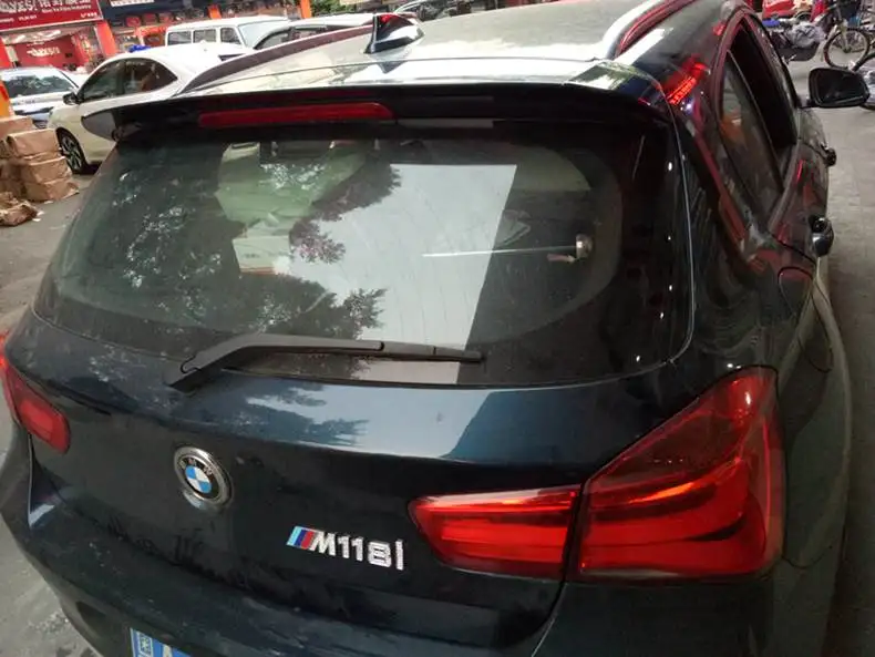 Спойлер для BMW F20 из АБС пластика цветной задний спойлер 116 118 120 125 135 F20|rear spoiler|spoiler
