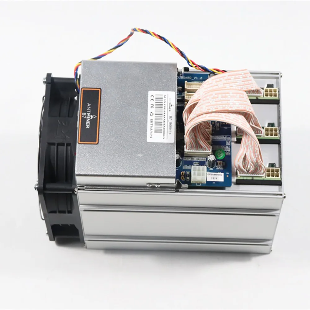 Antminer B7 96KH/s 528 Вт с 750 Вт PSU Asic Tensority Miner BTM лучше чем Antminer S9 S11 S15 A9 Z9 A9 M10