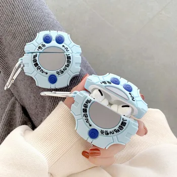 

for airpods 3 2 1 Digimon Monsters Digivice Evolutionary Headphone Cases For Airpods Pro Bluetooth headset Silicone Cover Hook