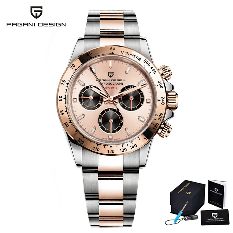 

PAGANI DESIGN Top Brand Luxury Men's Watches Business Wristwatches Men Quartz Watch Men Sport Chronograph Relogio Masculino 2023