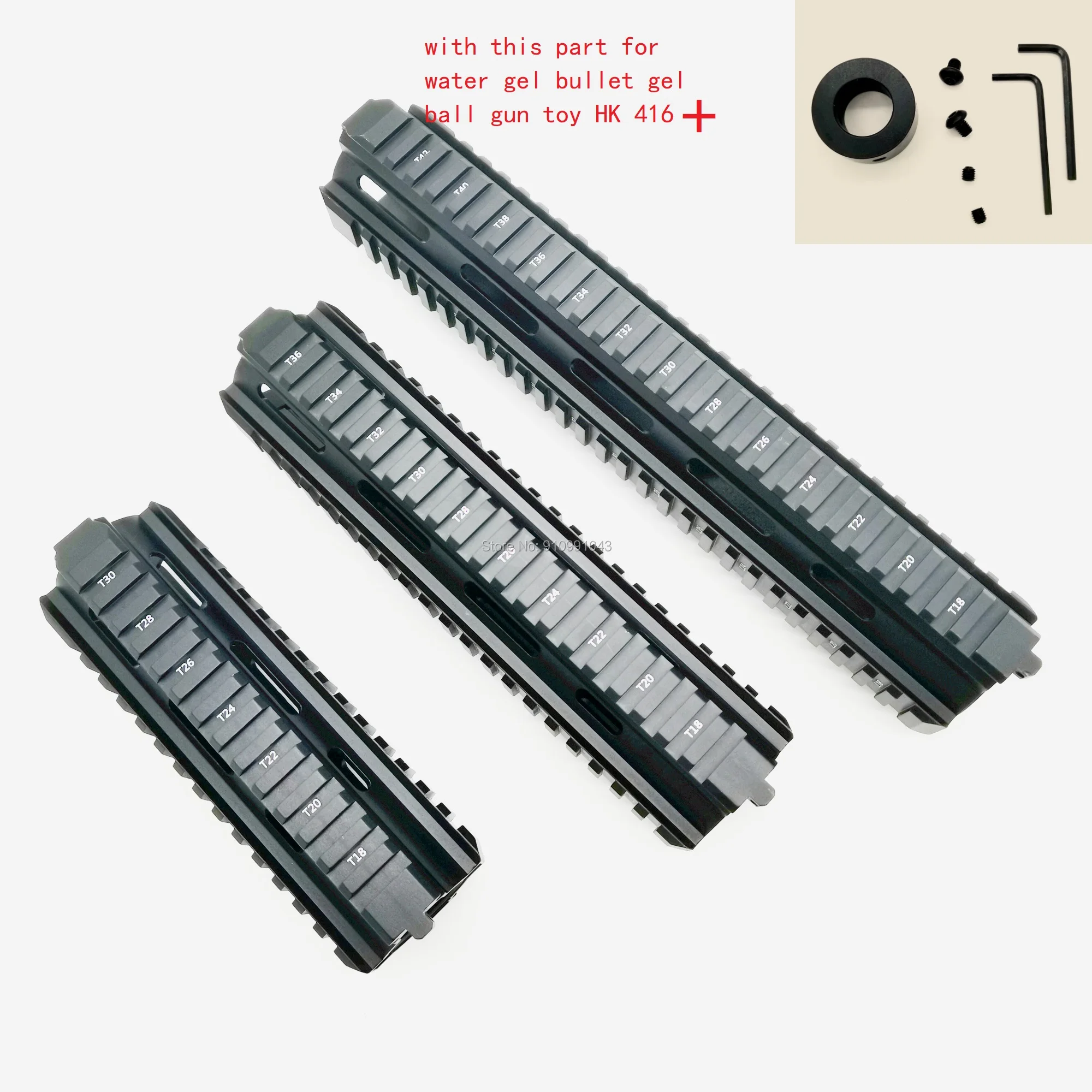 HK416 2 5 поколение металлических рыбьих костей удар CNC стандартные гелевые