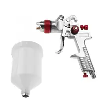 Распылительная краска Профессиональный 1,4 мм сопло 600 мл гравитационного типа пневматический распылитель пистолет для краски автомобиля ing электроинструмент аксессуары