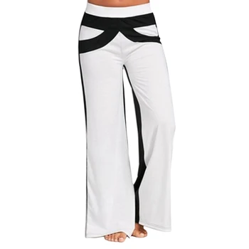 

Adisputent Women High Waist Mesh Patchwork Pants Summer Fashion Streetwear Cargo Pants Loose Joggers Women Wide Legs Trousers