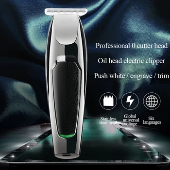 

Professional Hair Clippers USB Rechargeable Low Noise Hair Trimmer Adjustable Blade For Men And Family Use//