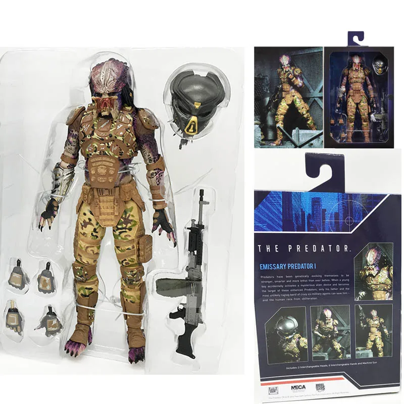 

18cm NECA The Emissary Predator PVC Action Figure Toy Horror Halloween Gift