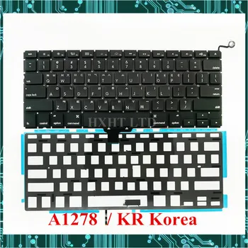 

NEW A1278 KR Korea Laptop keyboard with backlight For Macbook Pro 13" A1278 KR keyboard 2009 2010 2011 2012 year Good working