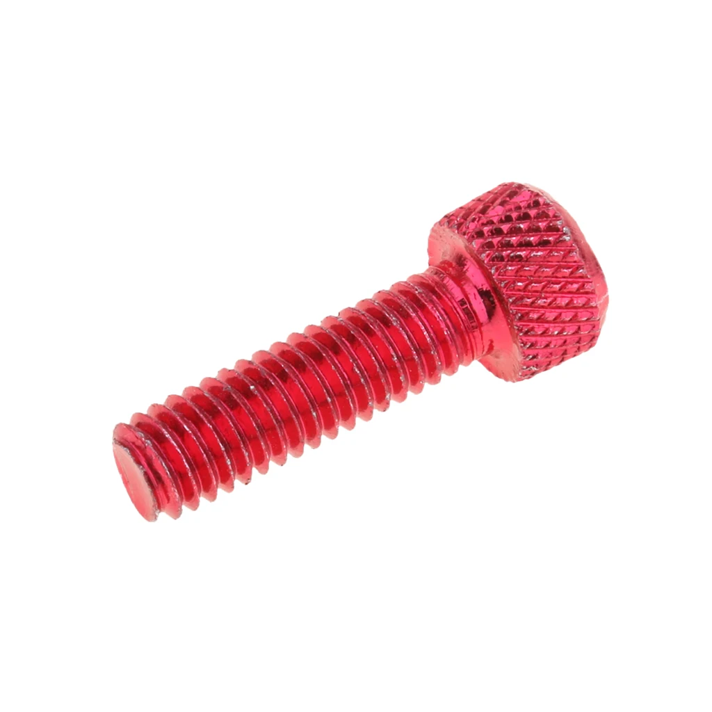 10 Pieces M6x20MM Aluminum Alloy Hex Key Bolt Socket Head Cap Screws Red