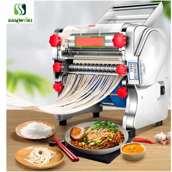 

Electric pasta kneading machine dough rolling machine pasta sheeting machine buns skin maker machine dough sheeter machine