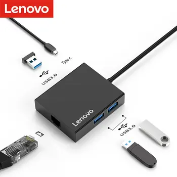 

Lenovo Usb Hub C130 Black Cable Length 135Mmssmall And Portable Usb Hub Multiple Interfaces Lenovo Hub