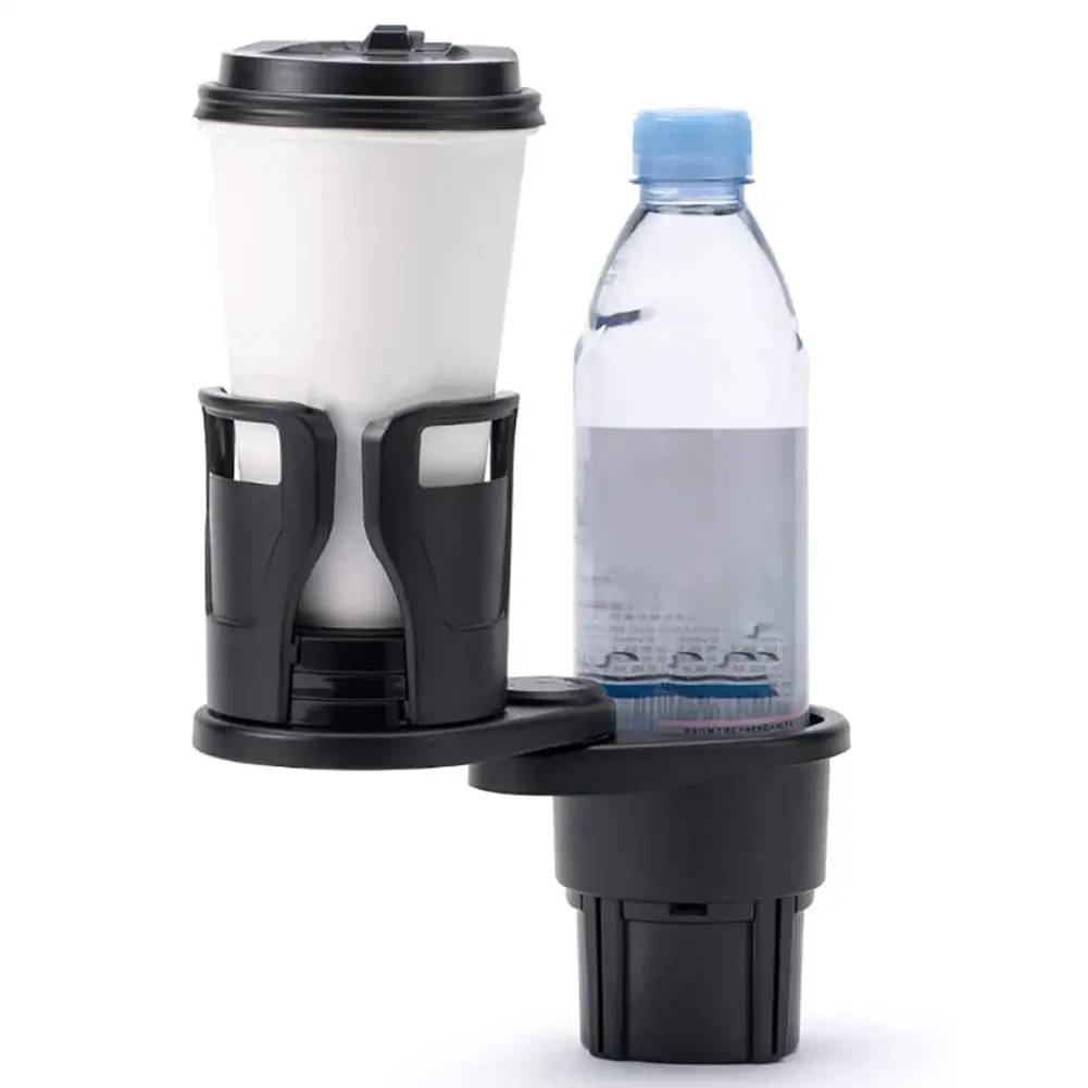 2 in 1 Universal Auto Car Seat Cup Holder Water Bottle Drink Coffee